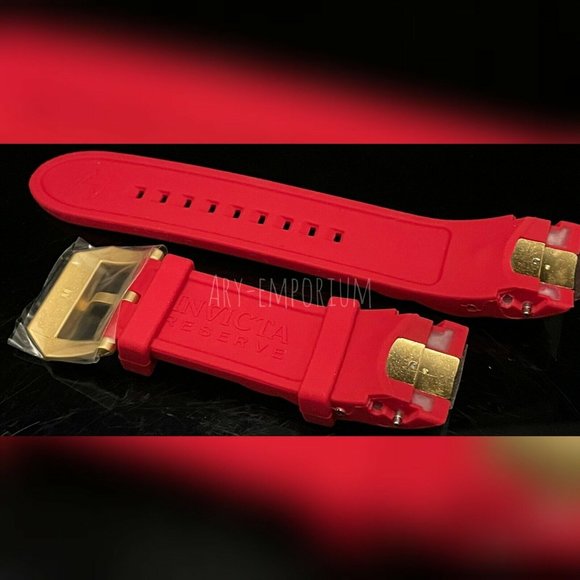NEW Invicta Reserve Venom Genuine Silicone 26MM Replacement Strap Four Colors - Picture 9 of 12